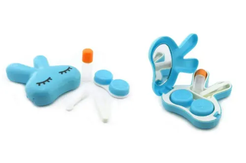 animal shaped contact lens case.